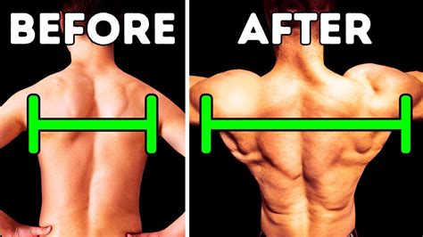 5 Quick Exercises To Get A Bigger Back In No Time Youtube
