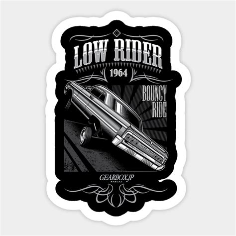 Lowrider Impala Sticker Teepublic