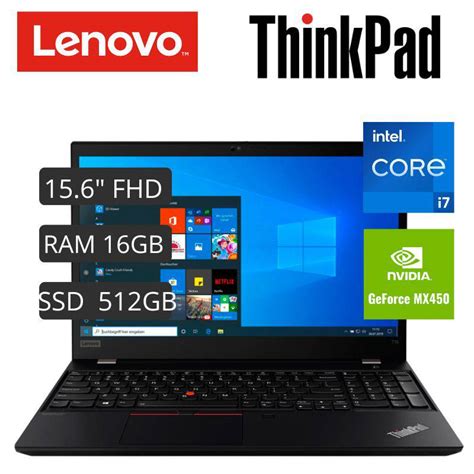 Laptop Lenovo Thinkpad T15 Gen2 156 Intel Core I7 16gb 512gb Ssd
