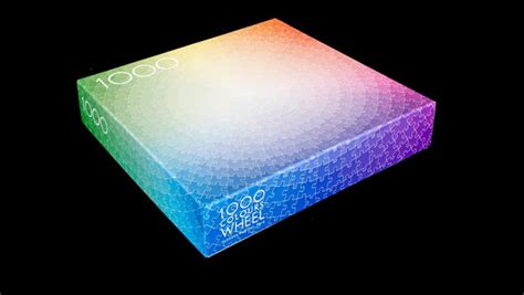 5000 Piece Colour Puzzle Clemens Habicht Colour Puzzles Ingenious