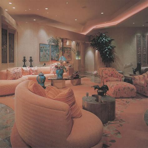 ️the 80s Interior ️ On Instagram “i Love This Room So Much Salmon