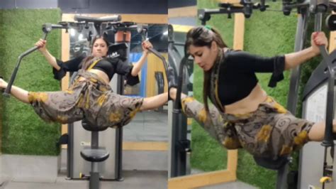 Viral Video Saree Clad Womans Gym Workout Grabs Eyeballs Netizens Laud Her Flipboard