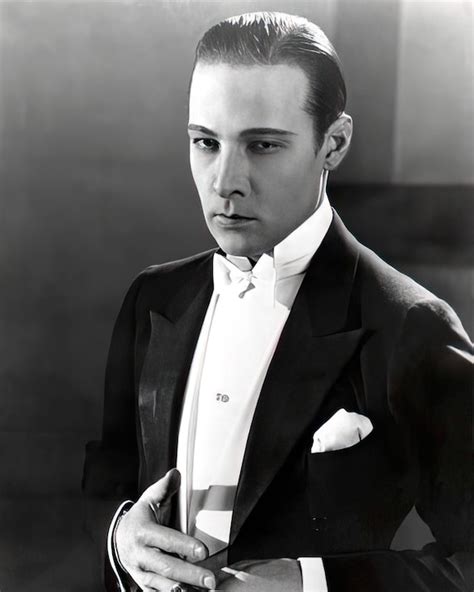 Rudolph Valentino The Latin Lover C 1919 Black And White Etsy