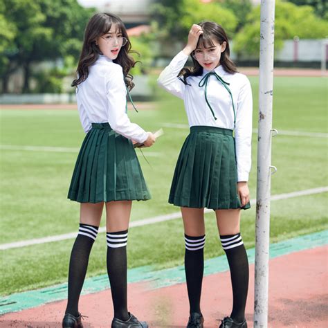Japanese And Korean Class Uniform Girls Summer Sailor Suit Japanese
