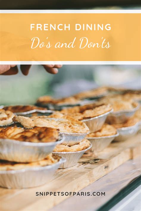 French Dining Etiquette 32 Table Manners Dos And Donts Snippets