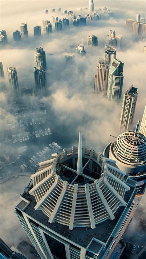 Download Dubai Buildings Aerial View 4k Wallpaper For