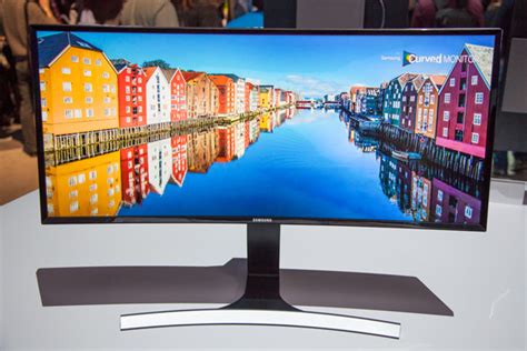 Ces 2015 Samsung Introduces Ultra Wqhd Curved Monitor With 219 Aspect