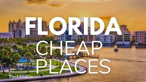 7 Cheap Places To Live In Florida Pack And Go