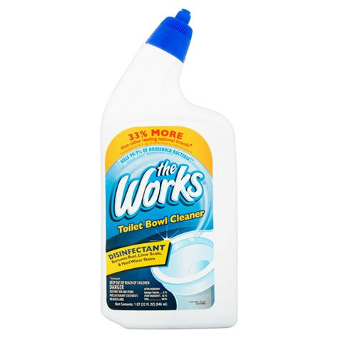 the works toilet bowl cleaner 32 ounce