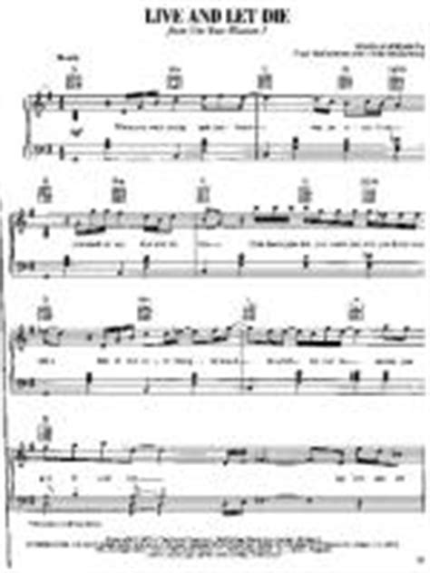 While slash and izzy stradlin ferociously spit out dueling guitar riffs worthy of aerosmith or the stones, axl. Guns N Roses - Live And Let Die - Free Downloadable Sheet ...