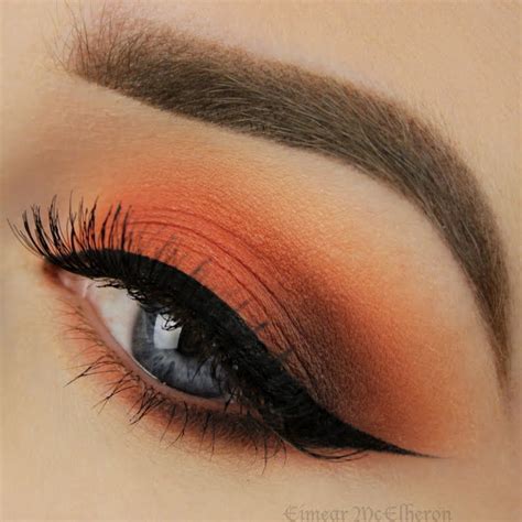 Capture The Beauty Of Sunset In Your Eyes With Copper And Orange