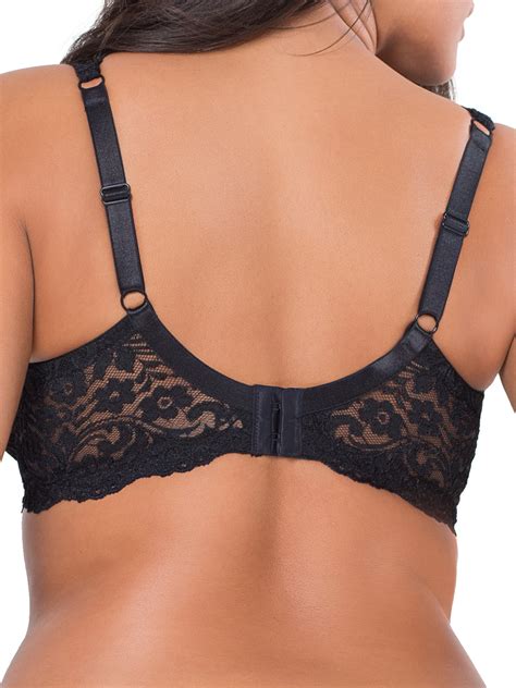 Smart And Sexy Women S Plus Size Signature Lace Unlined Underwire Bra With Added Support Style