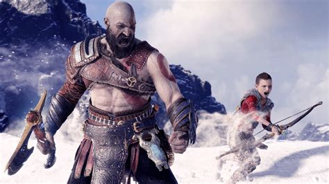 Kratos And Atreus God Of War Wallpaperhd Games Wallpapers4k