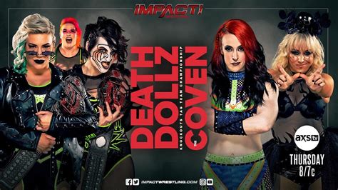 New Knockouts Tag Team Champions Upcoming Impact Wrestling Lineups