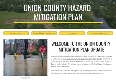 Public Invited To Review And Comment On Hazards Mitigation Plan For