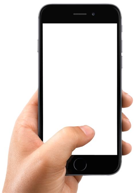 Phone In Hand Png Transparent Image Download Size 556x790px