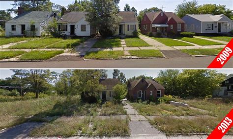 Devastating Decline Of Detroits Neighborhoods Compiled By Blogger