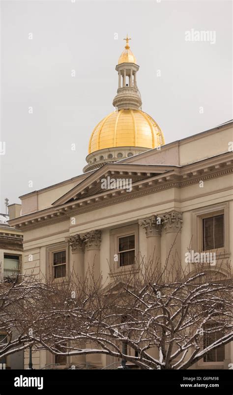 Trenton New Jersey State Capitol Building Stock Photo Alamy