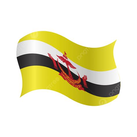 Gambar Bendera Brunei Brunei Bendera Hari Brunei Png Dan Vektor
