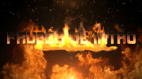 Introduction to after effects (2018 version). Prueba de Intro - After Effects CS4 - Efecto llamas - YouTube