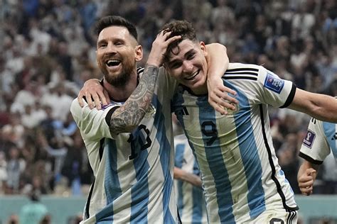 Argentina Reach World Cup Final As Goals From Lionel Messi And Julian