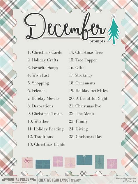 Nov 23 Get Your December Album Started December Photo Challenge