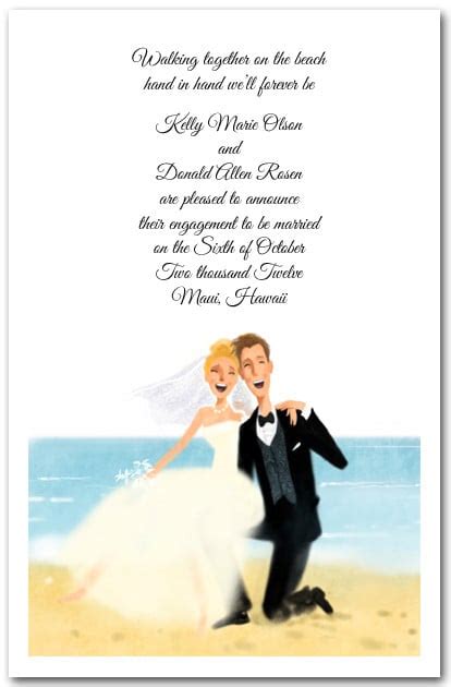 Nautical wedding vows sign nautical wedding decor beach wedding reception decor personalize. Beachside Bride & Groom Invitiations, Engagement Invitations