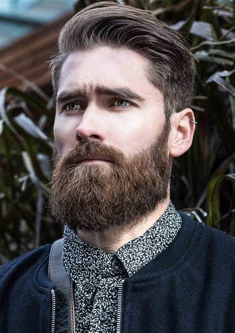Mens Short Hairstyles With Full Beard A Guide For 2023 Best Simple