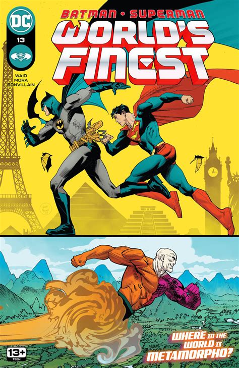 Batmansuperman Worlds Finest 13 6 Page Preview And Covers