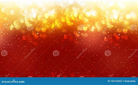 Abstract Red And Orange Blurred Lights Background Illustrator Stock