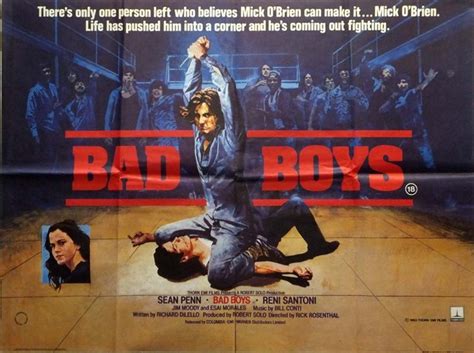 Bad Boys 1983 Poster Uk Quad 1983