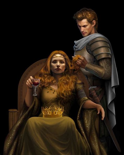 Jaime And Cersei Beautiful Illustration Of The Twin Lannisters By Steamey Cersei And Jaime