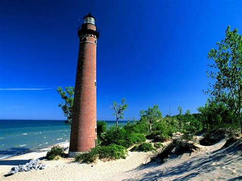 Hintergrundbild Leuchtturm, Turm, Küste 🔥 TOP kostenlose Hintergrundbilder