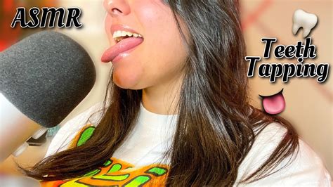 asmr~ tongue sounds tongue clicking tongue swirls teeth tapping triggers 👅💦💗 youtube
