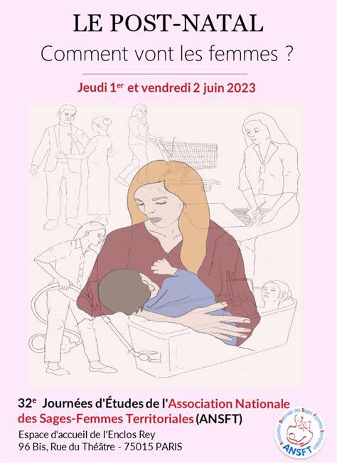 Le Post Natal Comment Vont Les Femmes 1er And 2 Juin 2023 32ème