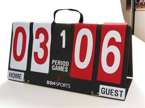 Bsn Sports™ Portable Manual Scoreboard 11h X 23l