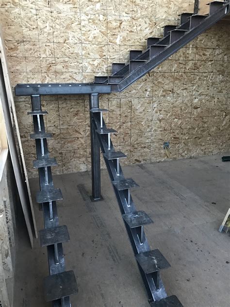 Steel Stringers Staircase Design Stairway Design Building Stairs