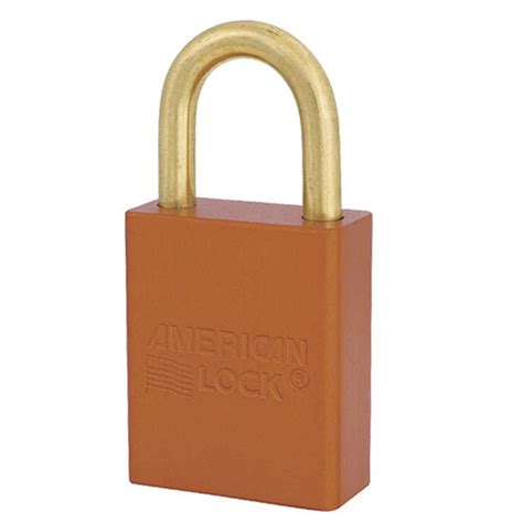 American Lock A1105 1 12 In Aluminum Safety Lockout Padlock 0 Bitted