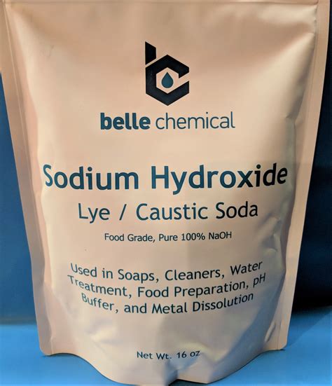 Sodium Hydroxide Pure Food Grade Caustic Soda Lye Pound