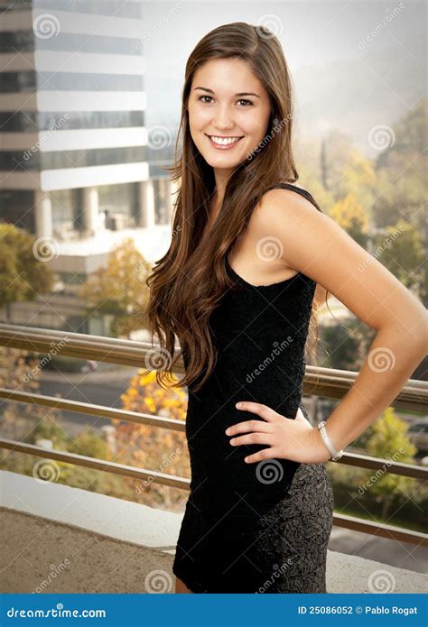 Young Girl Full Body Portrait Stock Photo Image Of Outside Beautiful