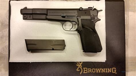 Browning Gp Competition 9mm Hp Pistol For Sale
