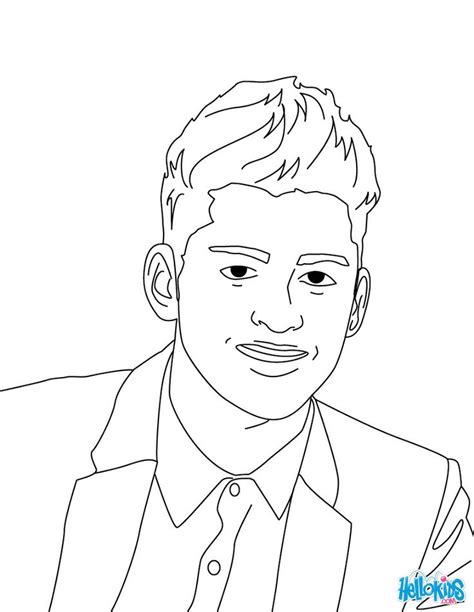 ONE DIRECTION Coloring pages - ZAYN MALIK | Coloring book pages
