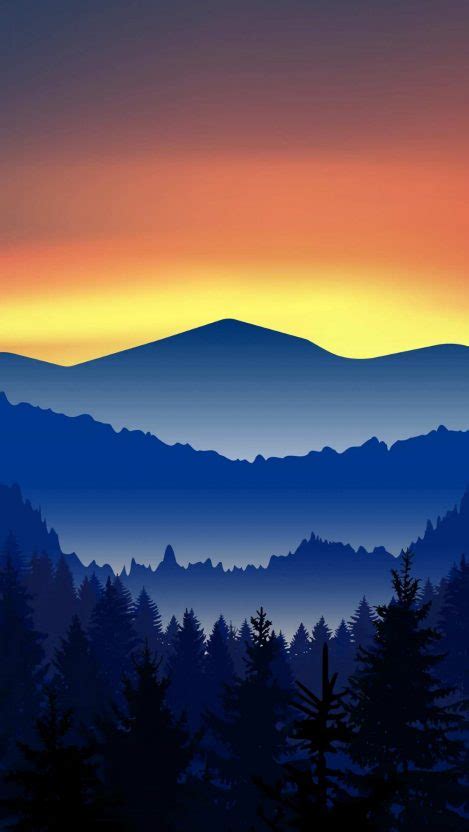 Mountains Wallpaper Iphone 12 Poles Png