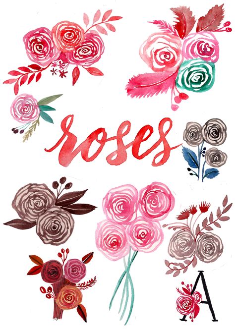 I usually start with a circle, and then another smaller circle near the top of the first. An Easy Way To Paint Rose Blooms (with Video) | Flower ...