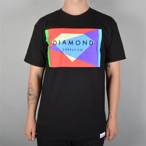 Diamond Supply Co Geometric Skate T Shirt Black Skate Clothing From Native Skate Store Uk