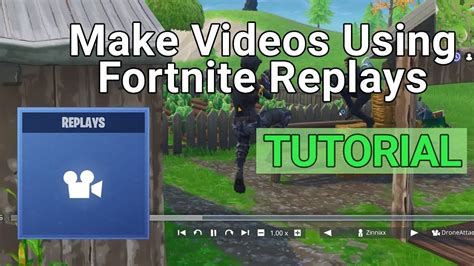 How To Use New Fortnite Replay System Fortnite Battle Royale Youtube
