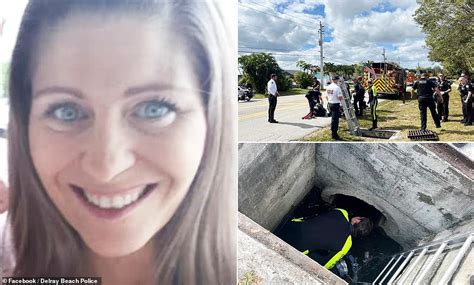 fl woman rescued from a storm drain for the third time in two years daily mail online