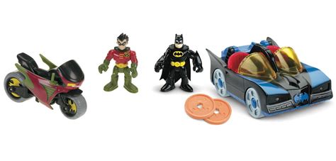 Buy Fisher Price Imaginext Dc Super Friends Batmobile And Cycle Whats