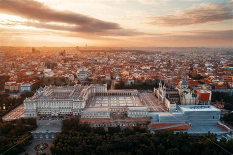Madrid Royal Palace Aerial View Songquan Photography