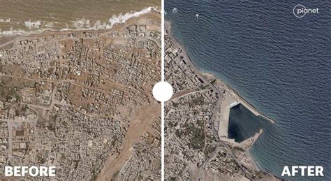 Libya Floods Startling Before And After Pictures ‘its Like Doomsday